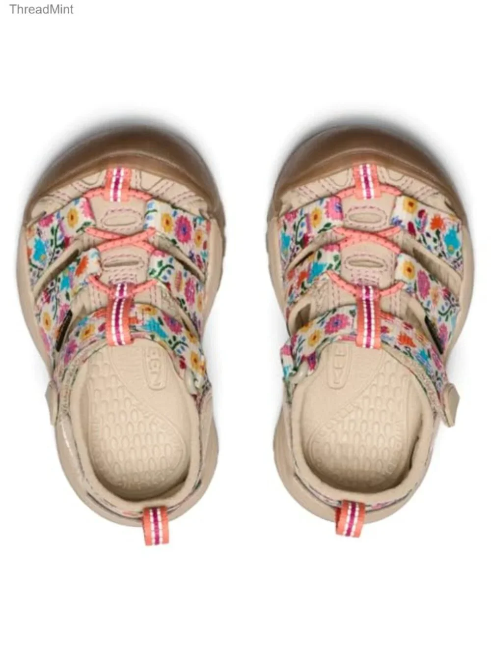 Kids Closed Toe Water Sandals Athletic Outdoor Hook Loop Strap